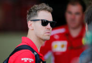 FILE PHOTO: Formula 1 F1 - Bahrain Grand Prix - Bahrain International Circuit, Sakhir, Bahrain - April 7, 2018 Ferrari's Sebastian Vettel ahead of qualifying REUTERS/Hamad I Mohammed