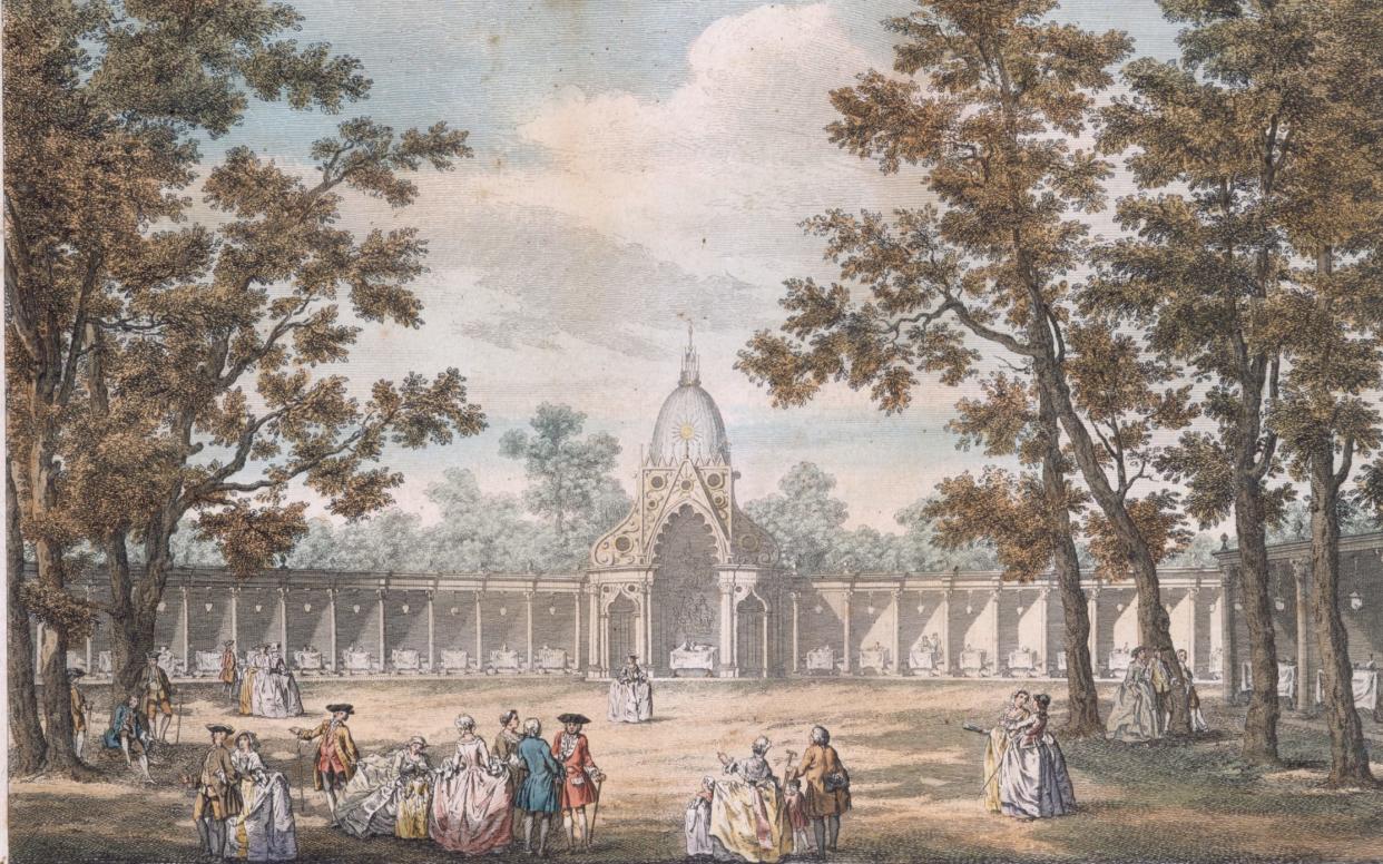 Vauxhall was once known for its pleasure gardens