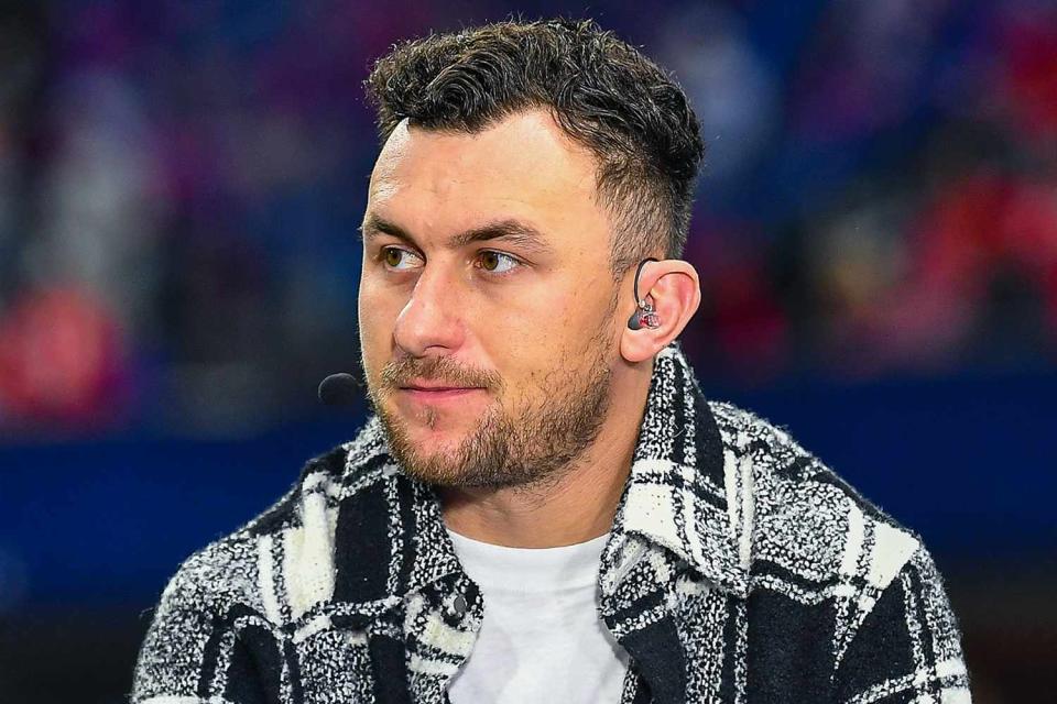 <p>Rich von Biberstein/Icon Sportswire via Getty</p> Johnny Manziel is featured in the latest installment of the Netflix sports docuseries 