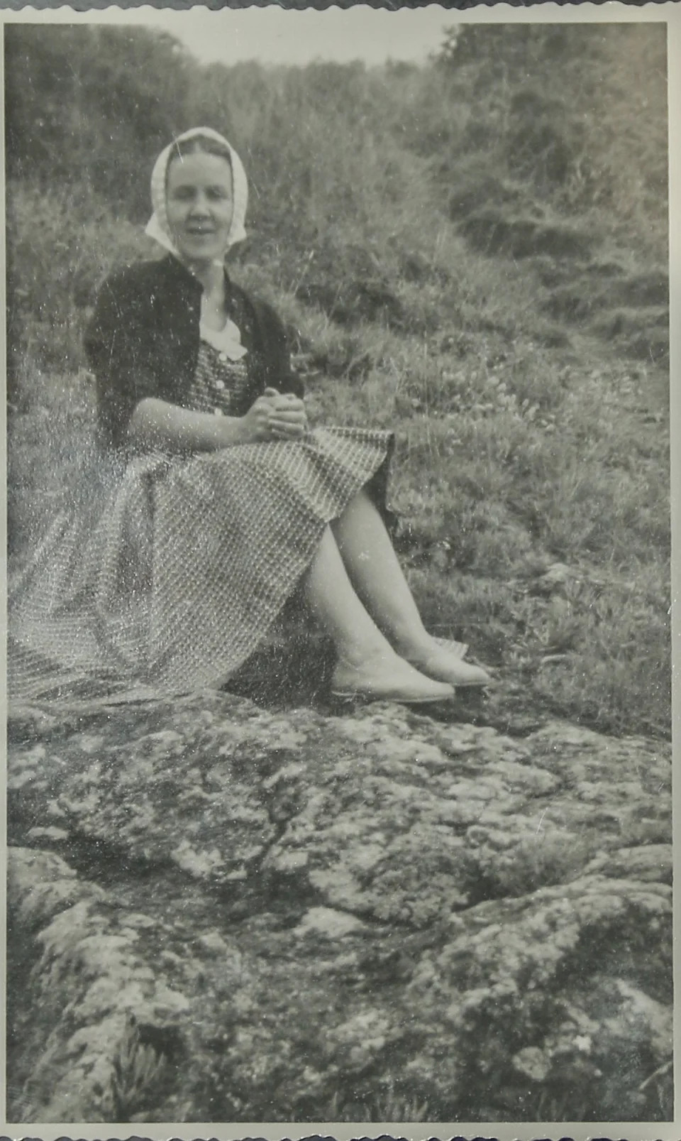 Evelyn Muir-Bell in the 1950’s. Evelyn was manager of the China Museum in Windsor Castle. (Joseph Walshe SWNS)