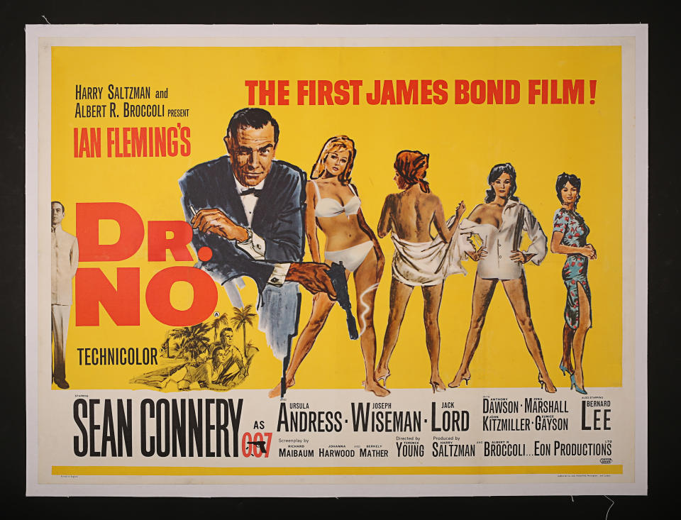JAMES BOND: DR NO (1962) – UK Quad Poster