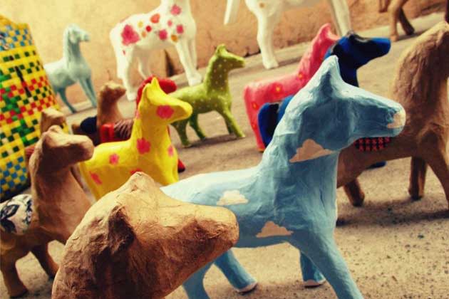 <b>1. Take a trip down memory lane: Takatak Attack</b> Kids who grew up watching “Batibot” have seen the art of Taka, or paper-mache figures made by craftsmen in Paete, Laguna. While a Taka can be any figure or form, the most popular mold is that of the horse. Check out Takatak Project’s first exhibit, “Takatak Attack”, where brightly colored Taka horses take center stage. The roster includes over 50 artists, and pieces are for sale so you can take home a Taka after. <b>When:</b> July 21, 2012 <b>Where:</b> 10-A Alabama St., Quezon City <b>Website:</b> http://www.facebook.com/takatakproject (Photo from Takatak Project)