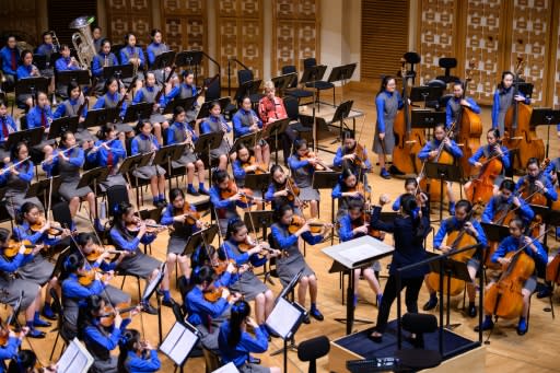 According to Britain's Royal Philharmonic Society, only 5.5 percent of the 371 conductors represented by British agents are female