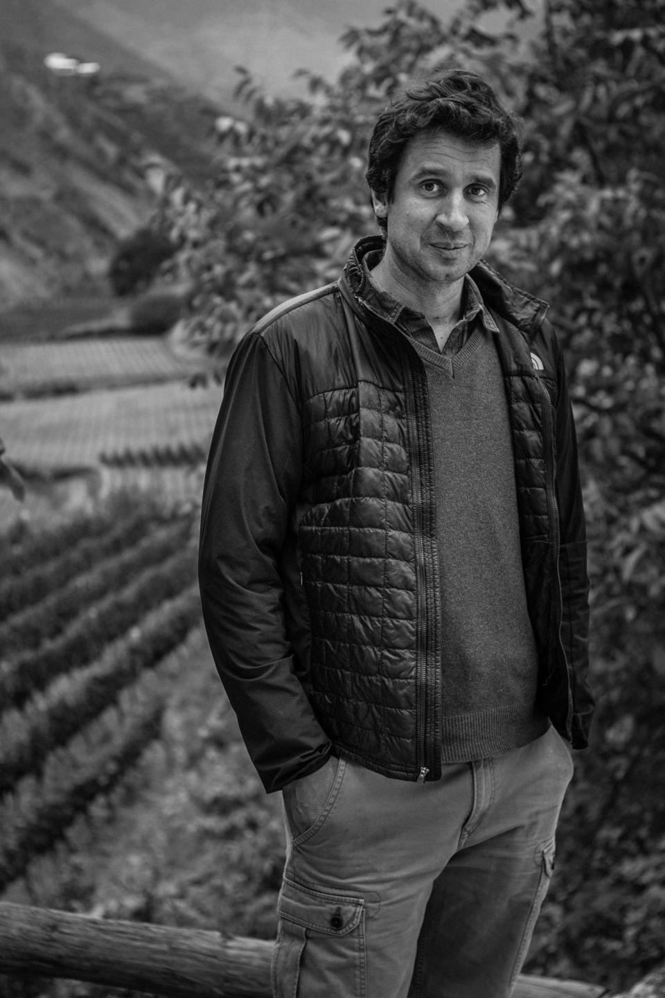 Ao Yun winemaker Maxence Dulou