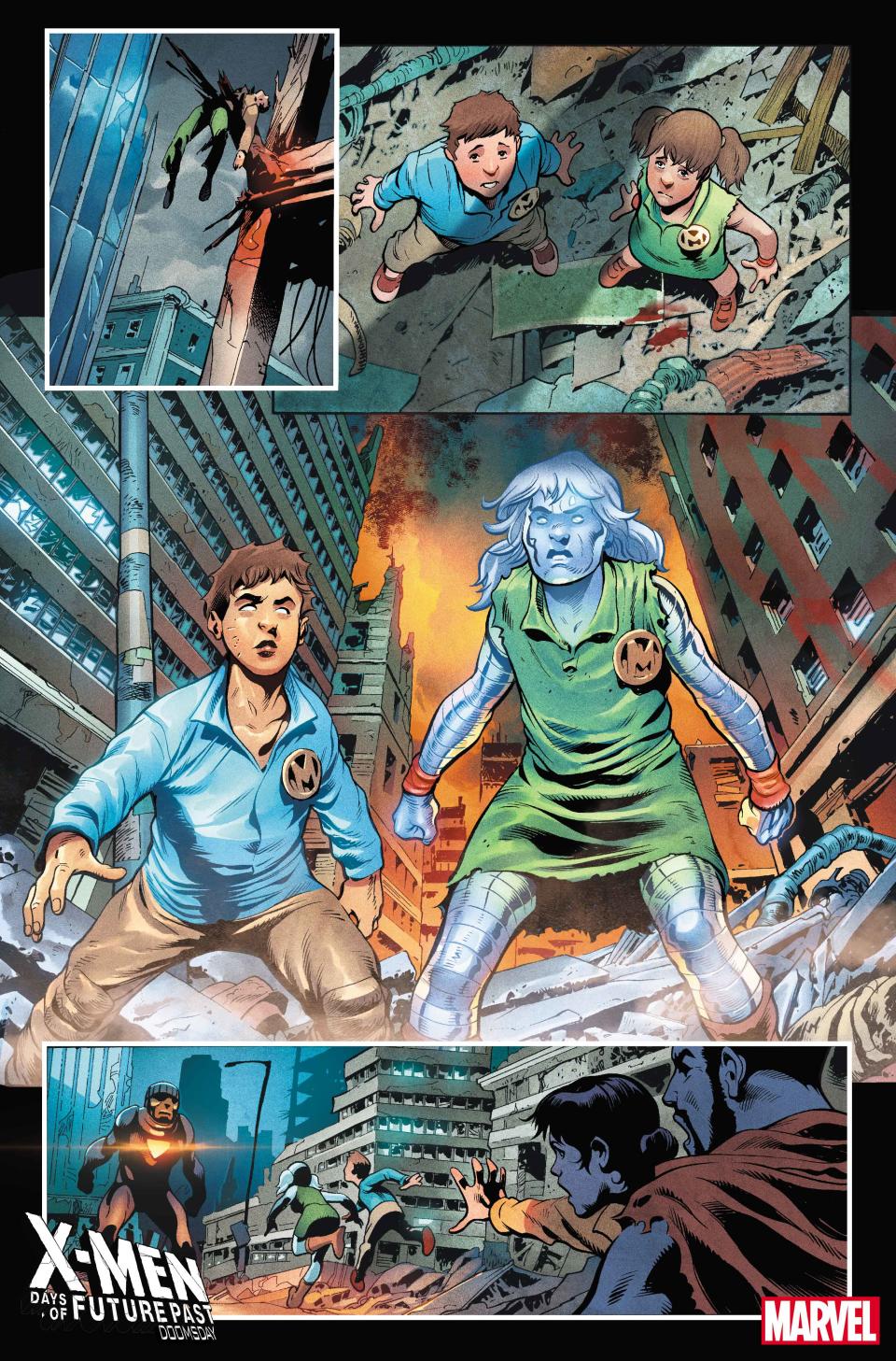 X-Men: Days of Future Past - Doomsday #1 interior art