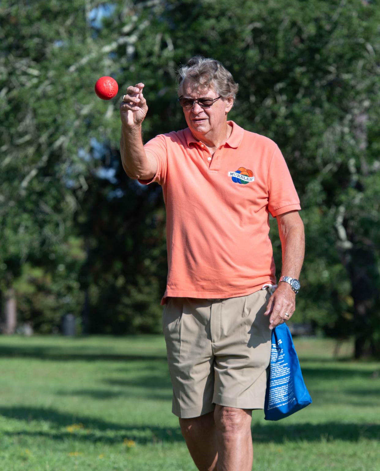 Pensacola's Murray Kramer brings "Murbles" to Senior Games