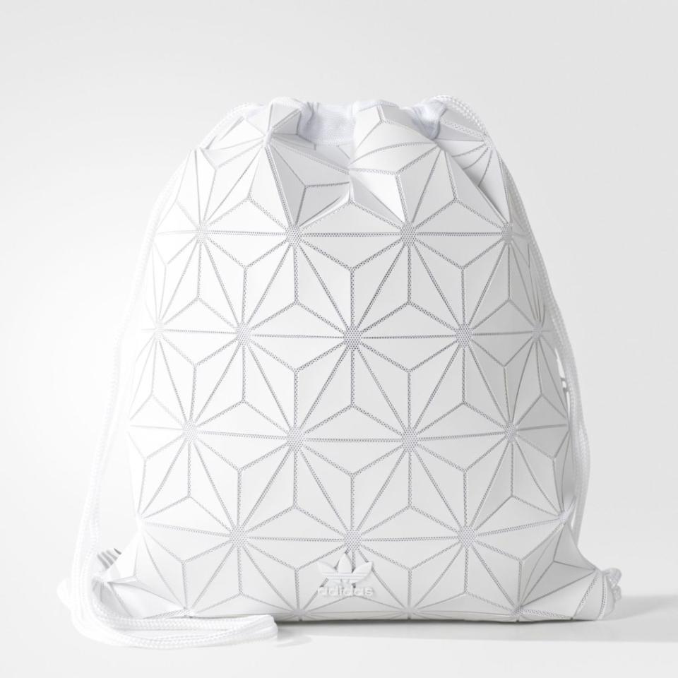 Adidas 3D mesh bags - white gym sack