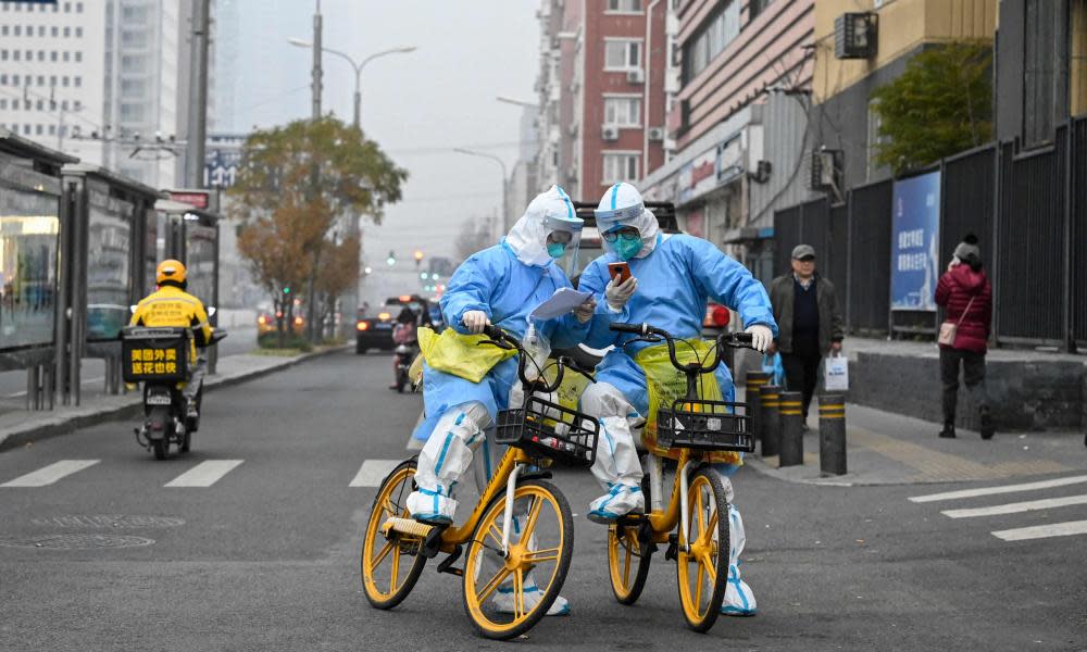 <span>Photograph: Jade Gao/AFP/Getty Images</span>