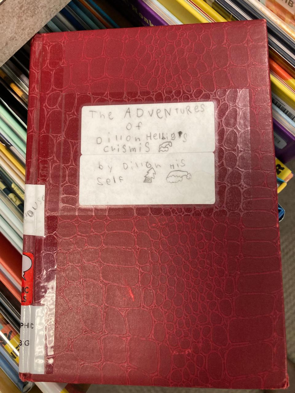 An image of Dillon Helbig's original comicbook that made its way to a wait list at a local library.