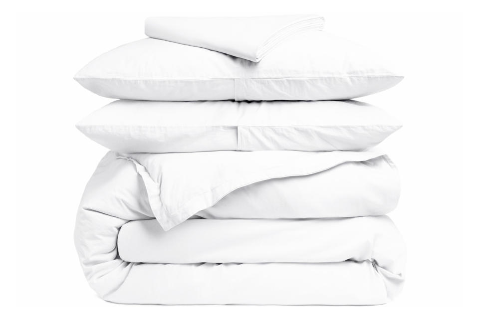 An image of Parachute percale sheet set