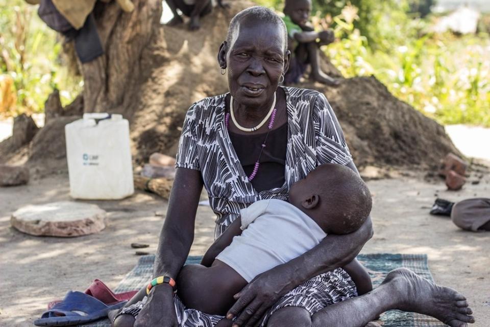 According to UNHCR, the portion of women and children among the new arrivals continues to be more than 90 percent. The majority are from Eastern Equatoria, with smaller numbers from Juba. <i>Location: Nyumazi Refugee Settlement, Oct. 28, 2016.</i>