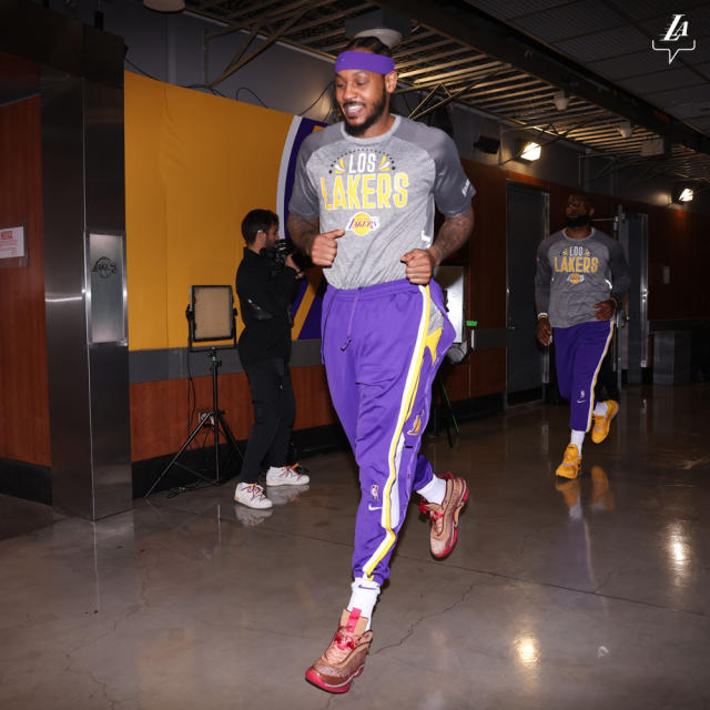 Ben Golliver on X: Lakers' LeBron James in the purple No. 6