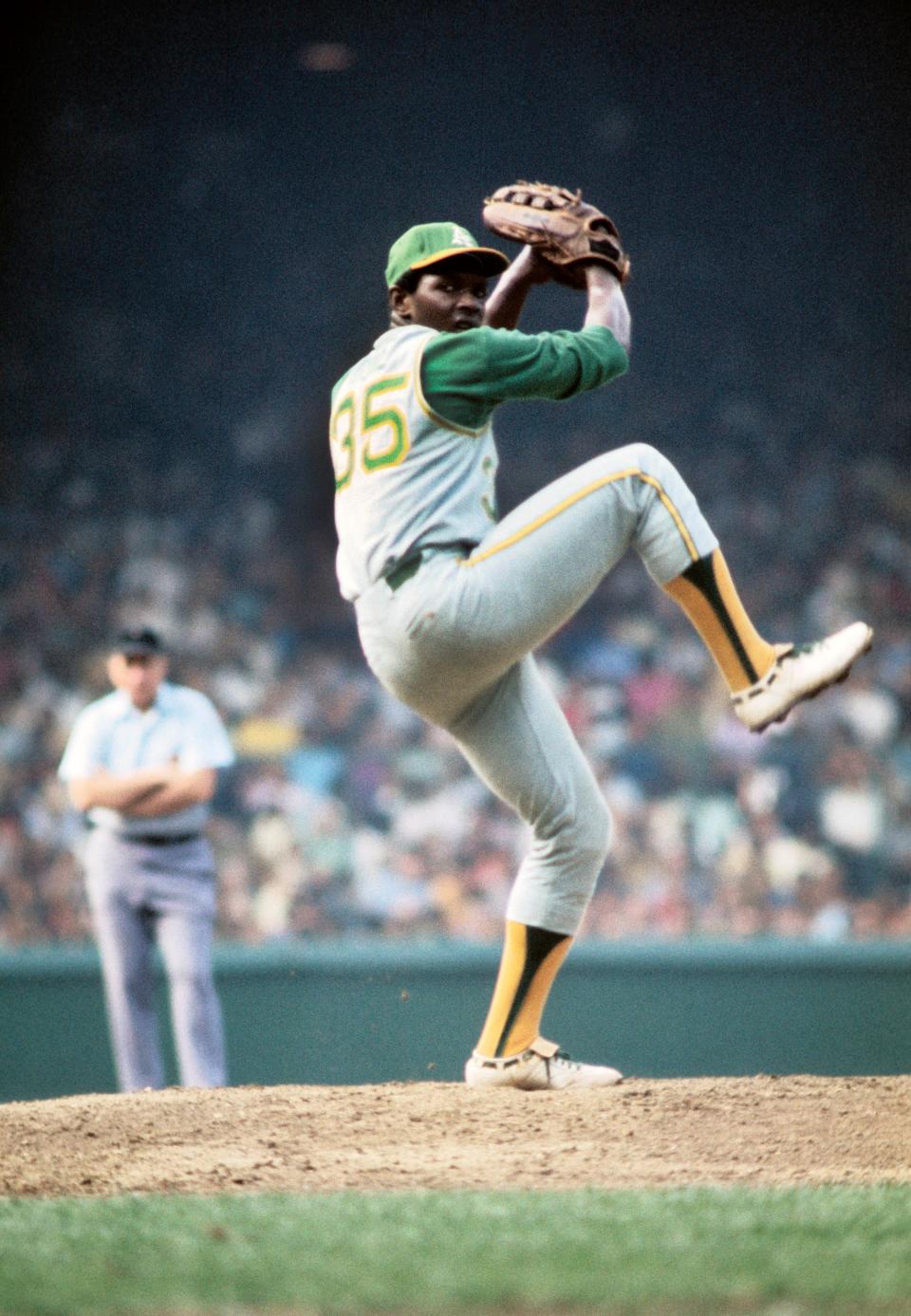 Vida Blue was a three-time World Series champion with the A's.