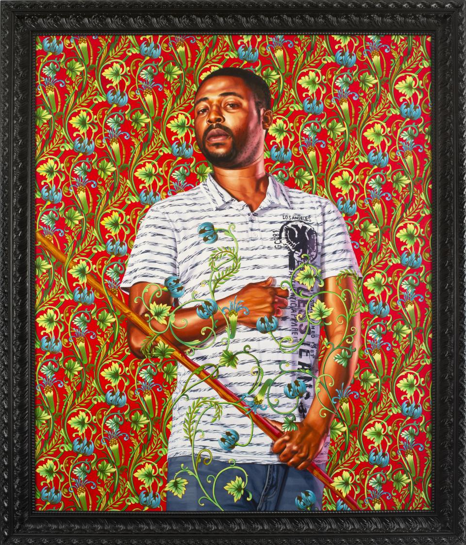 Portrait of Jazon Ralph, 2018. Oil on canvas. 72 x 60 inches.