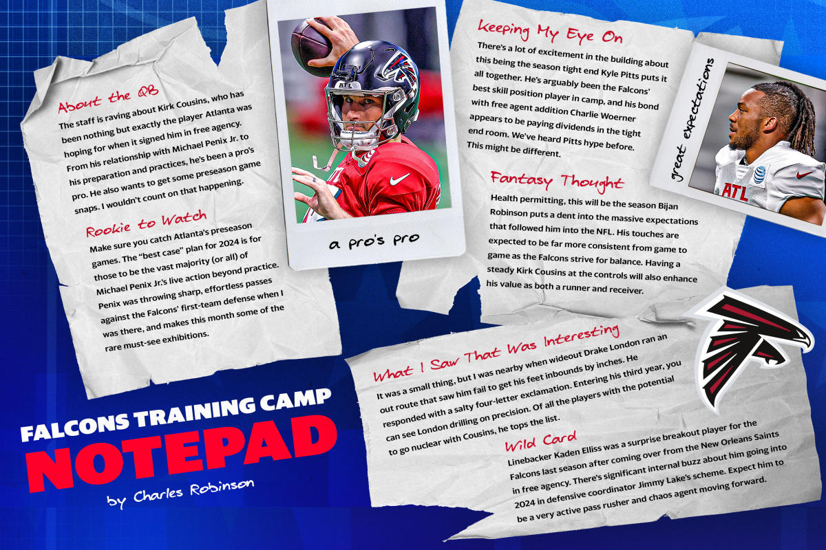 NFL training camp notepad: - Yahoo Sports