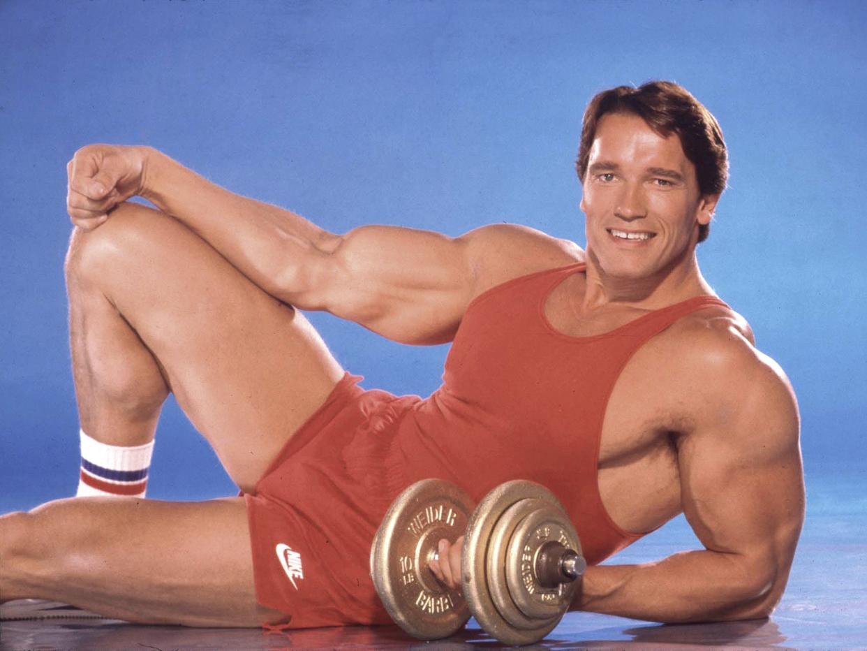 Arnold Schwarzenegger in 1985.