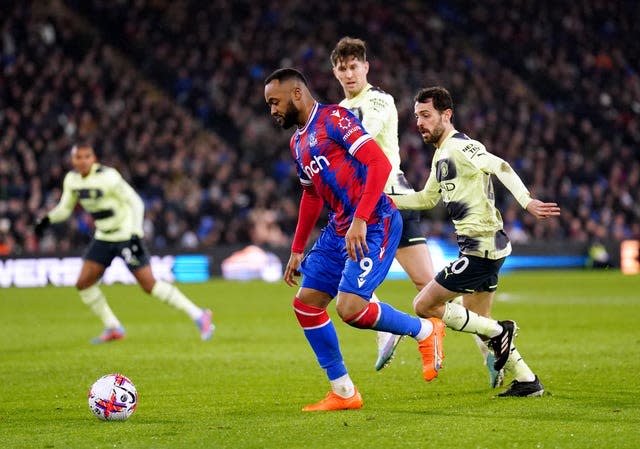 Crystal Palace v Manchester City – Premier League – Selhurst Park