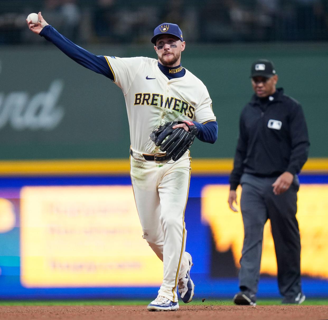 Brewers second baseman Brice Turang came into 2024 bigger and stronger, and he's been outstanding at the plate and on the field.