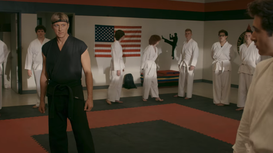 Cobra Kai frame grab