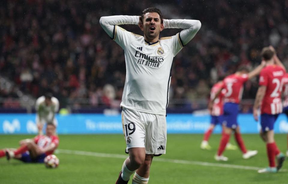 <em>Dani Ceballos has his heart set on leaving Real Madrid. (Photo by THOMAS COEX/AFP via Getty Images)</em>