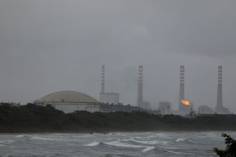 FILE PHOTO: El Palito refinery of the Venezuelan state oil company PDVSA, in Puerto Cabello