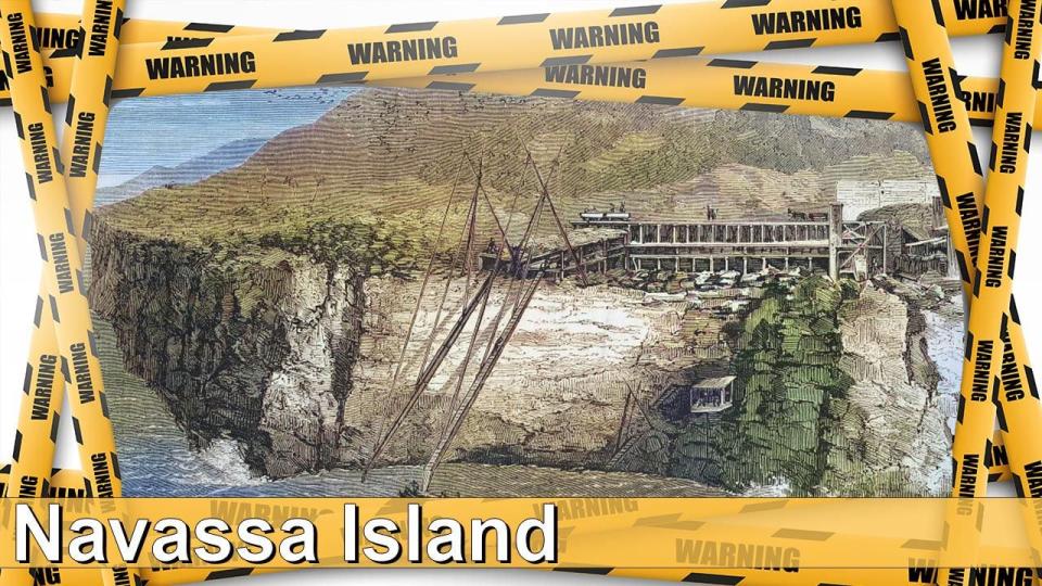 34. Navassa Island - undisclosed penalty. The 2.1 square mile island has been abandoned since the late 1800s, according to investing.com.