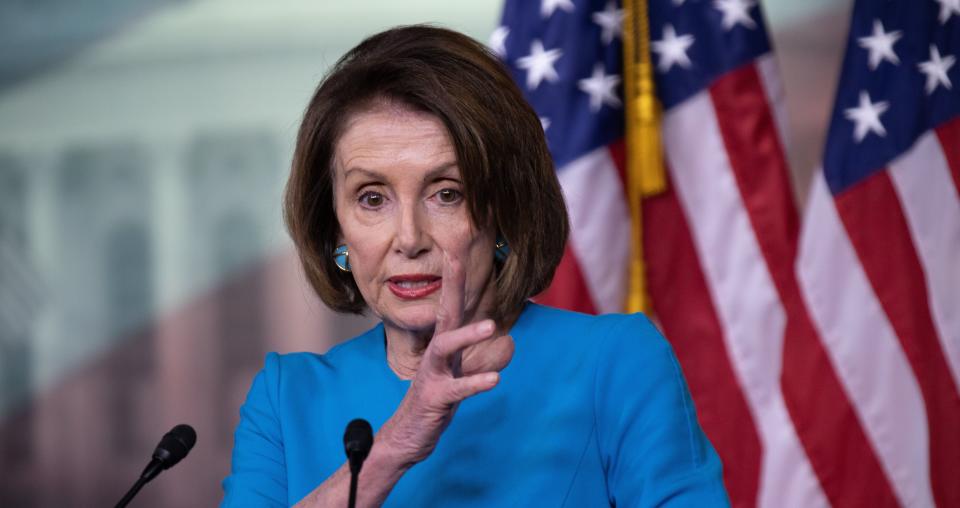 House Speaker Nancy Pelosi has said she's moving forward with a byzantine proposal to lower prescription drug prices. (Photo: NurPhoto via Getty Images)
