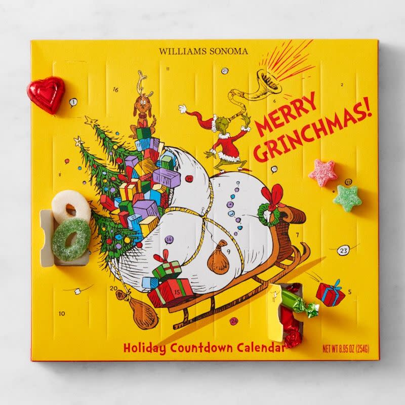 <p><a href="https://go.redirectingat.com?id=74968X1596630&url=https%3A%2F%2Fwww.williams-sonoma.com%2Fproducts%2Fthe-grinch-advent-calendar&sref=https%3A%2F%2Fwww.redbookmag.com%2Ffood-recipes%2Fentertaining%2Fg46202535%2Fchocolate-advent-calendars%2F" rel="nofollow noopener" target="_blank" data-ylk="slk:Shop Now;elm:context_link;itc:0;sec:content-canvas" class="link ">Shop Now</a></p><p>The Grinch Advent Calendar</p><p>williams-sonoma.com</p><p>$39.95</p>