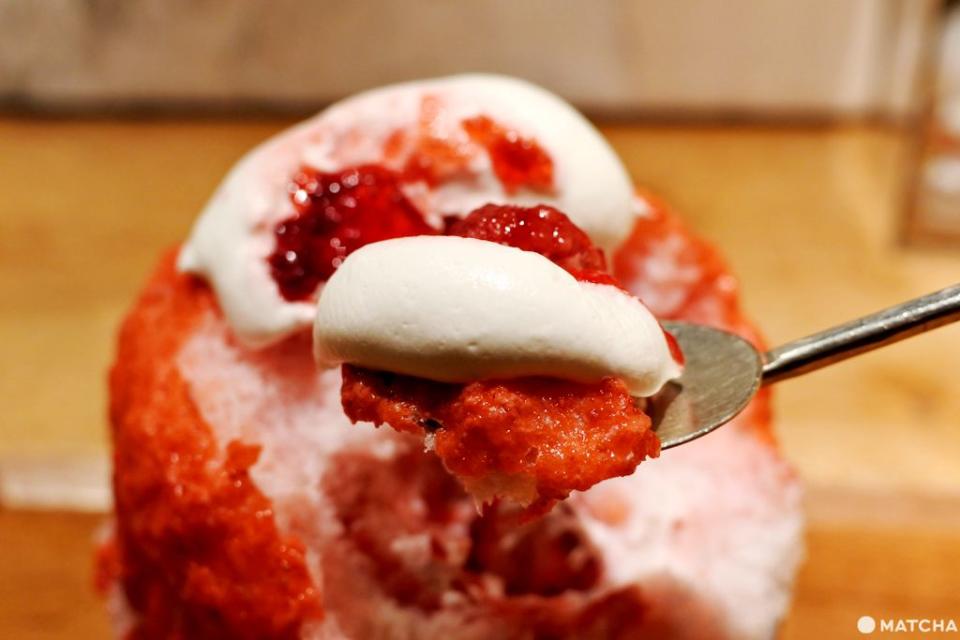 新鮮草莓 刨冰