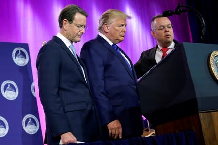 President Donald Trump delivers remarks at Values Voter Summit