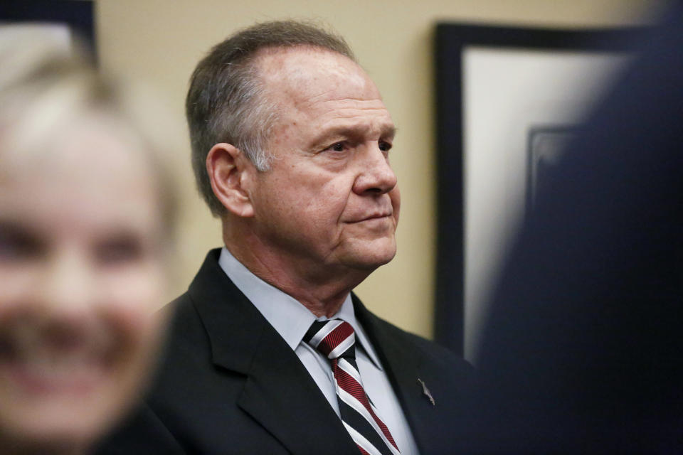 U.S. Senate candidate Roy Moore