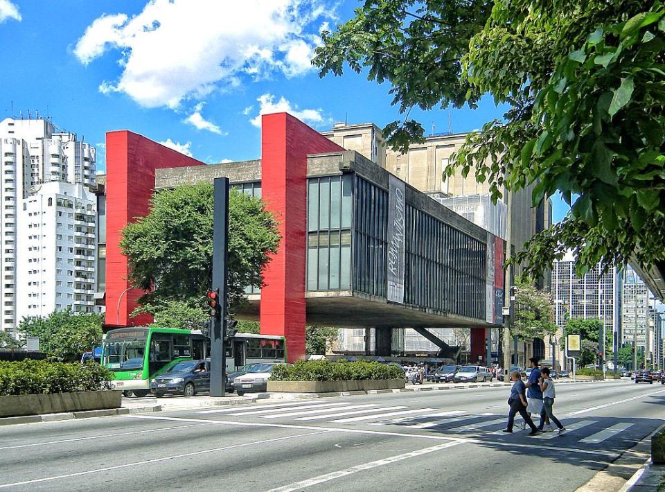 7) The São Paulo Museum of Art, São Paulo, Brazil