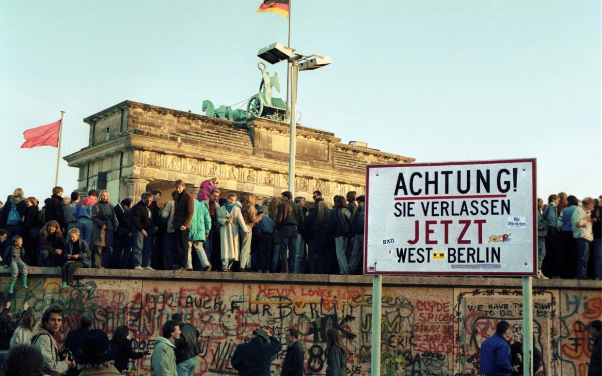 Almost 30 years after the fall of the Berlin Wall, poll findings suggest Germany remains deeply divided - Getty Images Contributor
