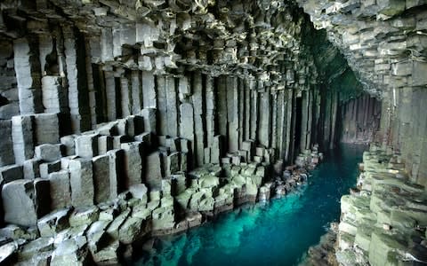 Fingal's cave - Credit: getty