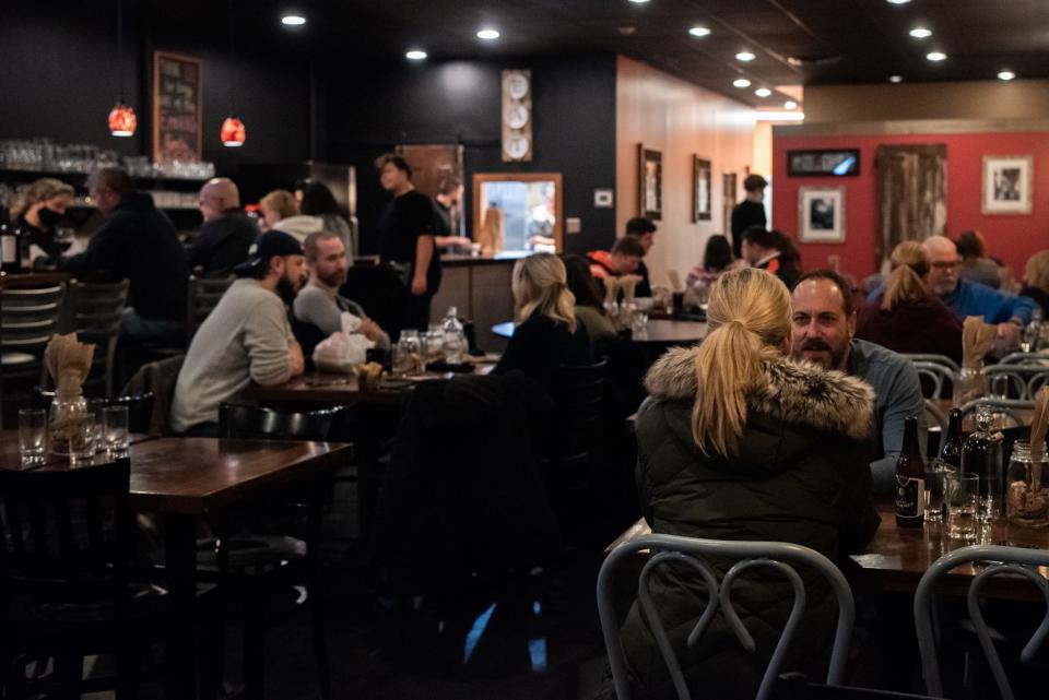 Embers Smokehouse and Tap opened in Chalfont last month, with a menu featuring hearty items, such as slow-smoked St. Louis ribs, sweet corn spoon bread, and its 3 & 3 grilled cheese, made with pork belly. carolina pulled pork house smoked bacon and a three cheese blend.