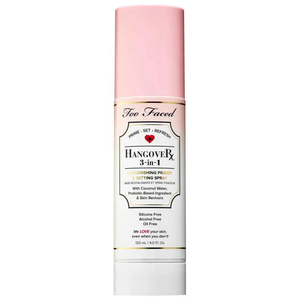 Too Faced 3-in-1 Replenishing Primer & Setting Spray. (Photo: Sephora)