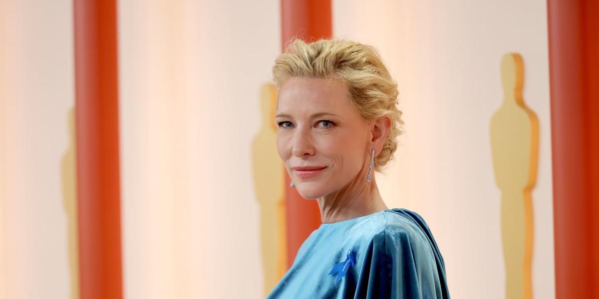 Cate Blanchett Wore Custom Louis Vuitton to the Oscars Tonight