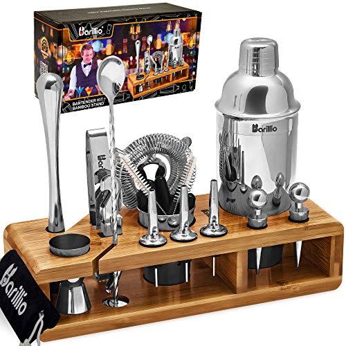 12) 23-Piece Bartender Kit Cocktail Shaker Set