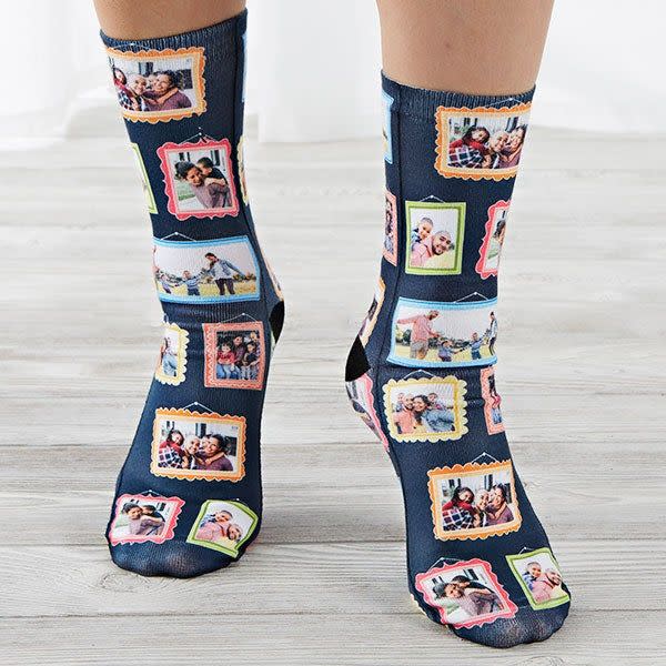 Framed Photo Personalized Socks