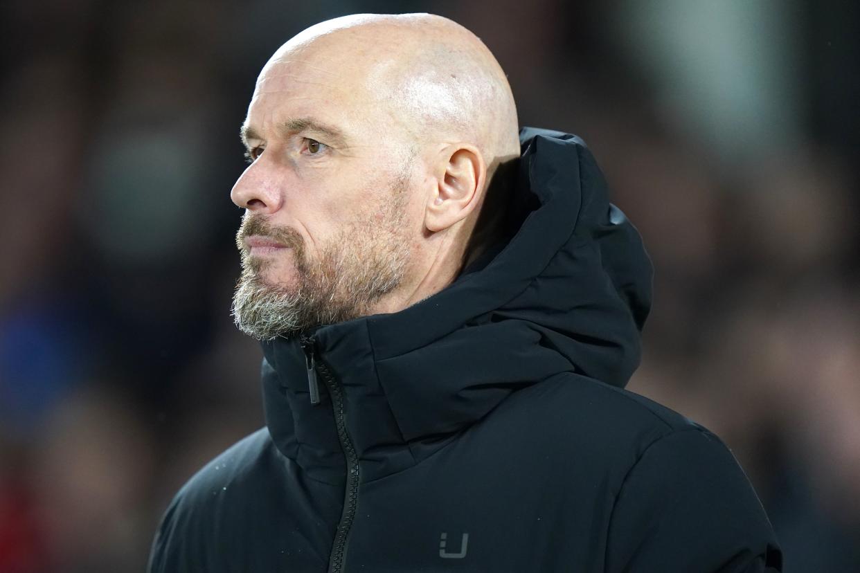 Erik ten Hag has shrugged off speculation over his future (Bradley Collyer/PA) (PA Wire)