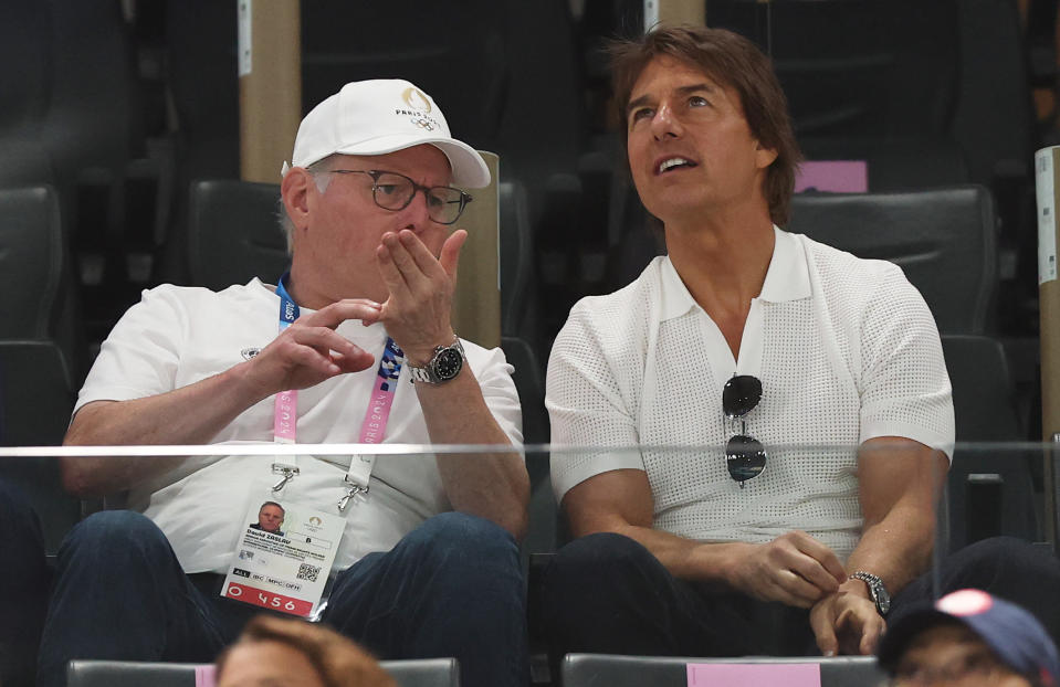 Tom Cruise con David Zaslav