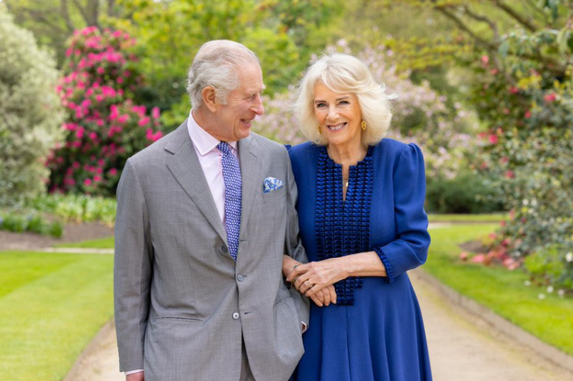 The King and Queen will visit a cancer treatment centre on Tuesday to mark this milestone -Credit:Royal Family/Twitter