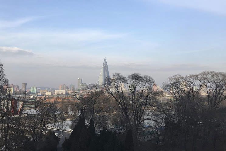 Ryugyong Hotel has laid empty for 30 years