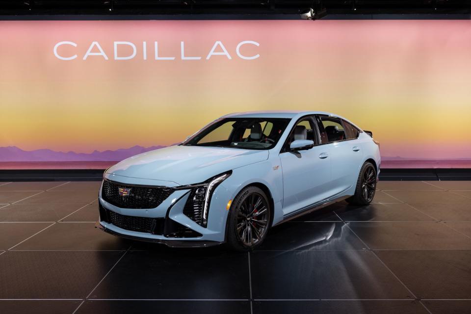 2025 cadillac ct5 v blackwing in studio