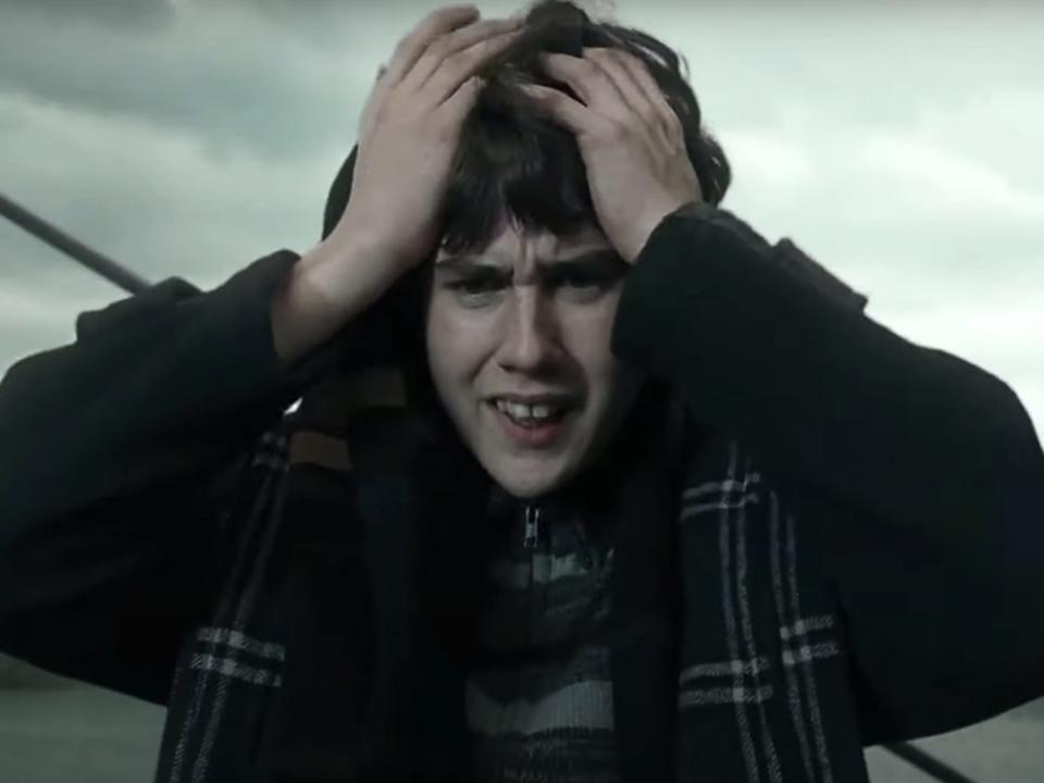 Matthew Lewis as Neville Longbottom in "Harry Potter and the Goblet of Fire."