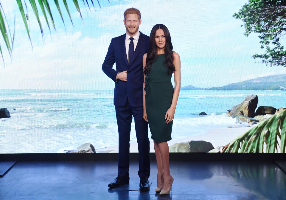 Ab dem Tag der Hochzeit soll die Wachsfigur von Meghan Markle neben Prinz Harry bei Madame Tussauds stehen. (Bild: Getty Images)