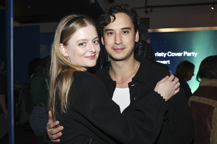 Anna Baryshnikov and Michael Hsu Rosen at Sundance.