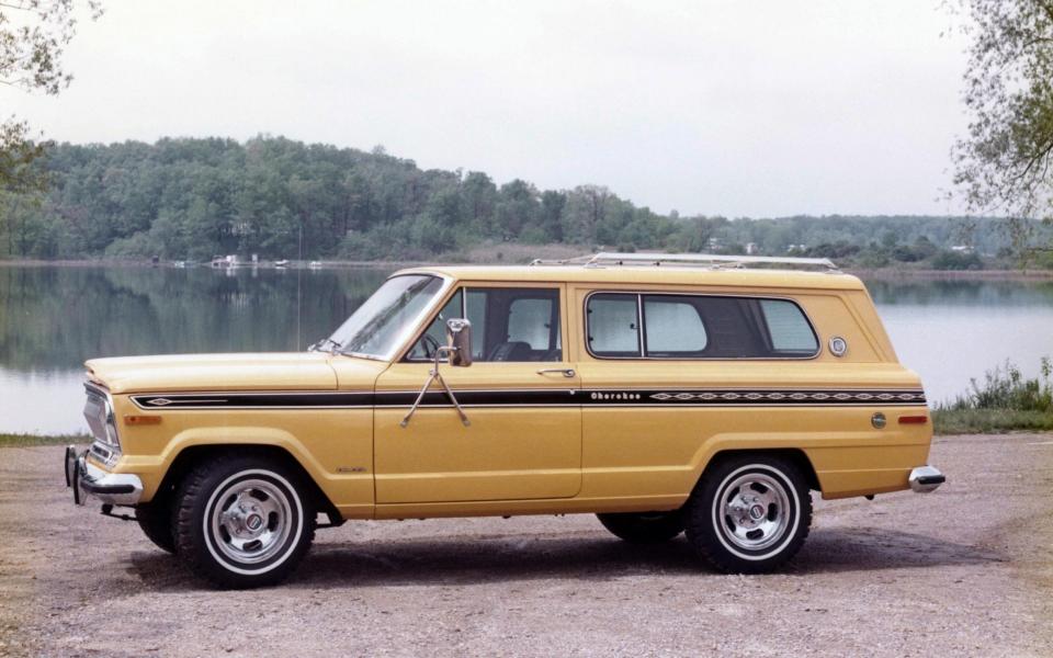 An early Jeep Cherokee