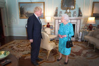 <p>Queen Elizabeth keeps cool in Buckingham Palace with a little help from a high-tech fan, which also heats and cleans air!</p> <p><strong>Buy It! Dyson’s Pure Hot + Cool Link Air Purifier, <a href="https://www.amazon.com/Dyson-Pure-Cool-Purifier-Heater/dp/B07KXPXN5T/ref=as_li_ss_tl" rel="sponsored noopener" target="_blank" data-ylk="slk:$550;elm:context_link;itc:0;sec:content-canvas" class="link ">$550</a></strong></p>