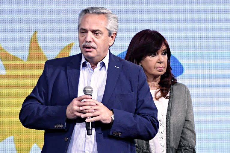 Alberto Fernández y Cristina Kirchner